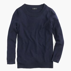 Jcrew Tippi Sweater in Navy; Medium